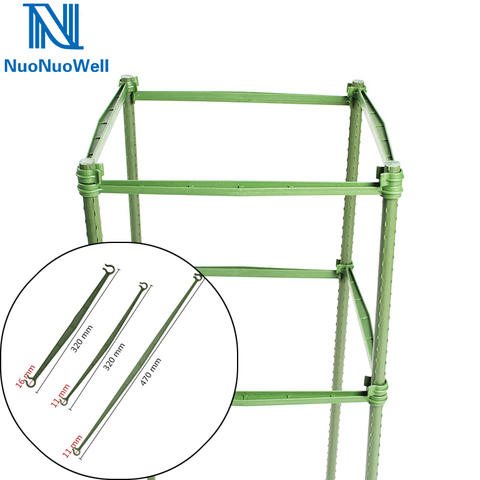 40pcs-Pack Garden Plant Climbing Frame Support Arm Pot Veg Flowers Growing Support Bracket Garden Pillars Fixed Joint ► Photo 1/6