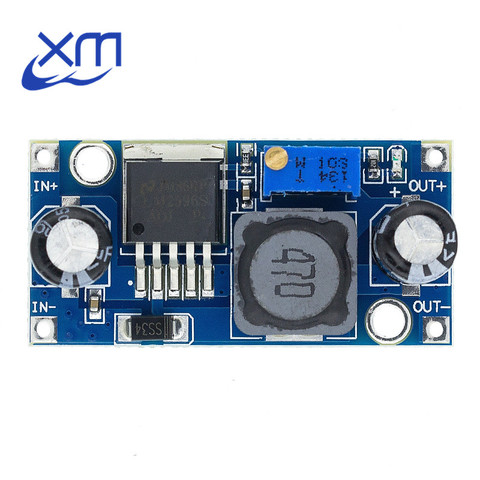 1pcs/lot LM2596S LM2596 LM2596 ADJ DC-DC Step-down module 5V/12V/24V adjustable Voltage regulator 3A ► Photo 1/6