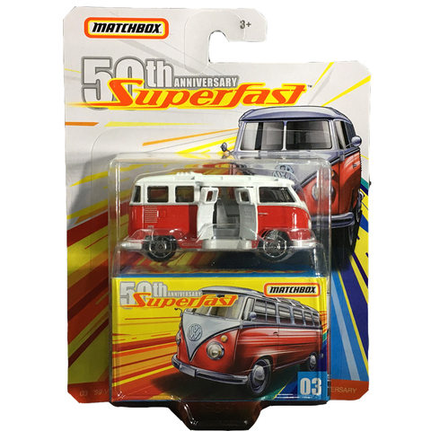 Matchbox Car SUPER FAST RANGE ROVER PORSCHE 911 BENZ G63 VOLVO 50th Anniversary Collector's Edition Metal Diecast Model Car Toys ► Photo 1/6