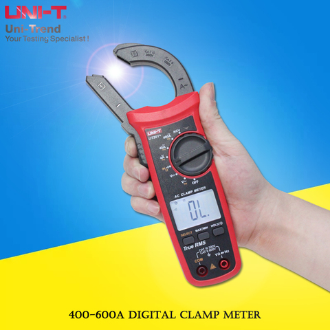 UNI-T UT201+/UT202+/UT202A+UT203+/UT204+ 400-600A digital clamp meter; automatic range true RMS clamp meter multimeter ► Photo 1/1