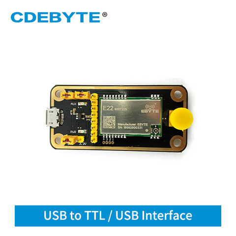 SX1262 Test Board Kits LoRa Module 5km Long Range 868M 915MHz Transceiver USB E22-900TBL-01 for E22-900T22S ► Photo 1/2