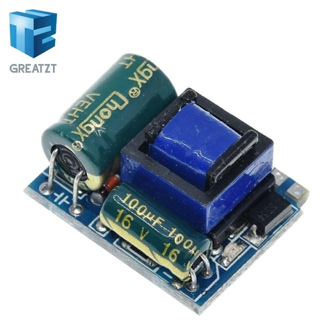 GREATZT AC-DC 220V To 5V 600mA 3W Step-down Buck Power Supply Module Isolated Switching ► Photo 1/6