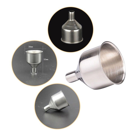 1x Universal Stainless Steel Funnel 2 Inch For Filling Small Bottles and Flasks Kitchen Tools & Gadgets Durable Funnel ► Photo 1/6