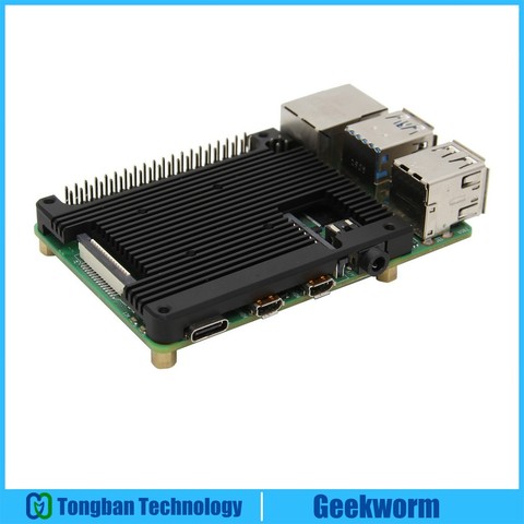 Raspberry Pi 4 Embedded Armor Aluminum Alloy Heatsink Compatible with Raspberry Pi 4 Model B and RPi 4 Expasnion Board Only ► Photo 1/6