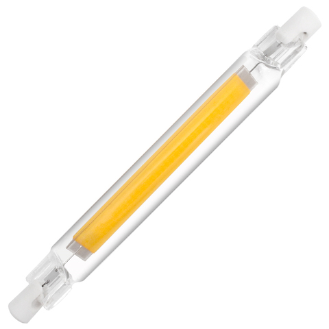 R7S LED 118mm 78mm Dimmable COB Lamp Bulb Glass Tube 30W 20W 10W Light Replace Halogen Lamp Light AC 220V 240V R7S Spotlight ► Photo 1/6