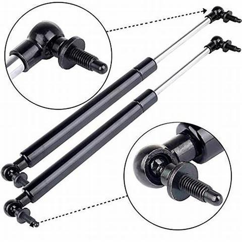 2PCS For Toyota Land Cruiser 100 Series Lexus LX470 1998-2007 Front Hood Gas Spring Struts Shock Lift Support Arm Rod Damper ► Photo 1/3