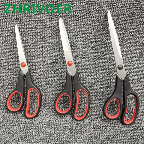 Office scissors, household scissors, stainless steel tailors, tailors, rubber and plastic scissors, stationery and tool scissors ► Photo 1/6