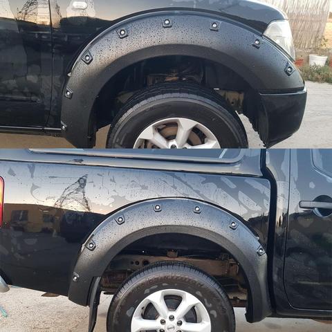 Fender Flares Wheel Arch For Nissan NAVARA 2006 -2013 Frontier D40 2006-2013 With Bedside 73.3 Inch Only Rivet Pocket Bolt Style ► Photo 1/6