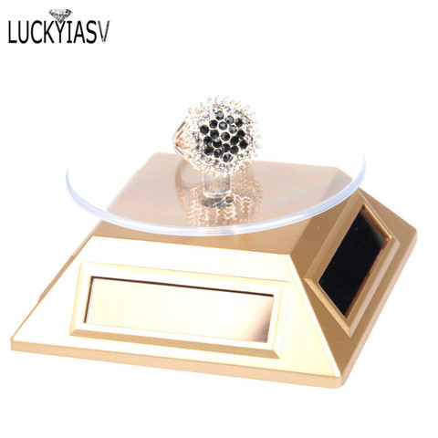 360 Turntable Solar Showcase Automatic Rotating Stand For Necklace Bracelet Watch  Display 4 Color - Price history & Review, AliExpress Seller - Luckyiasv  Jewellry Display Store