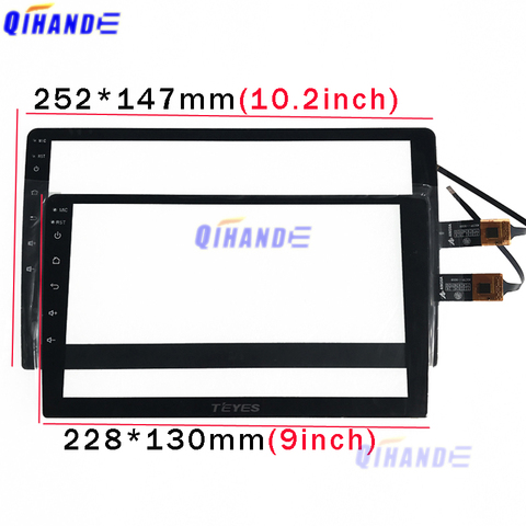 New 9 inch 10.2 inch Touch panel For Teyes Spro tablet touch screen digitizer glass sensor GPS Car Radio Multimedia Video Player ► Photo 1/3