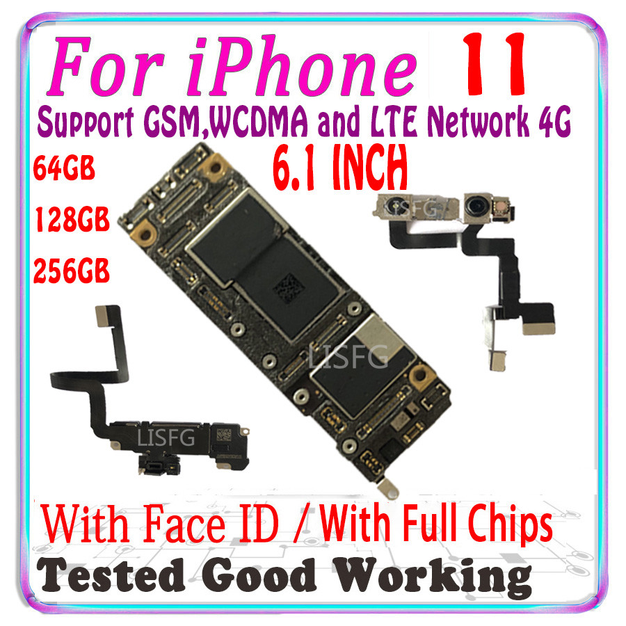 Price History Review On 100 Original Unlocked For Iphone 11 6 1 With Face Id Motherboard Unlocked For Iphone Xs Max 11 Logic Board With Chips Ios Mb Aliexpress Seller