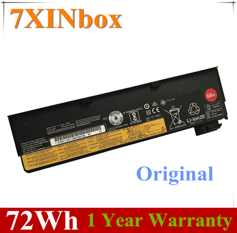 7XINbox 11.22V 6.34AH 72wh Original 45N1136 Laptop Battery For Lenovo ThinkPad X270 X260 X250 X240 T450 T470P T450S T440 T440S ► Photo 1/1