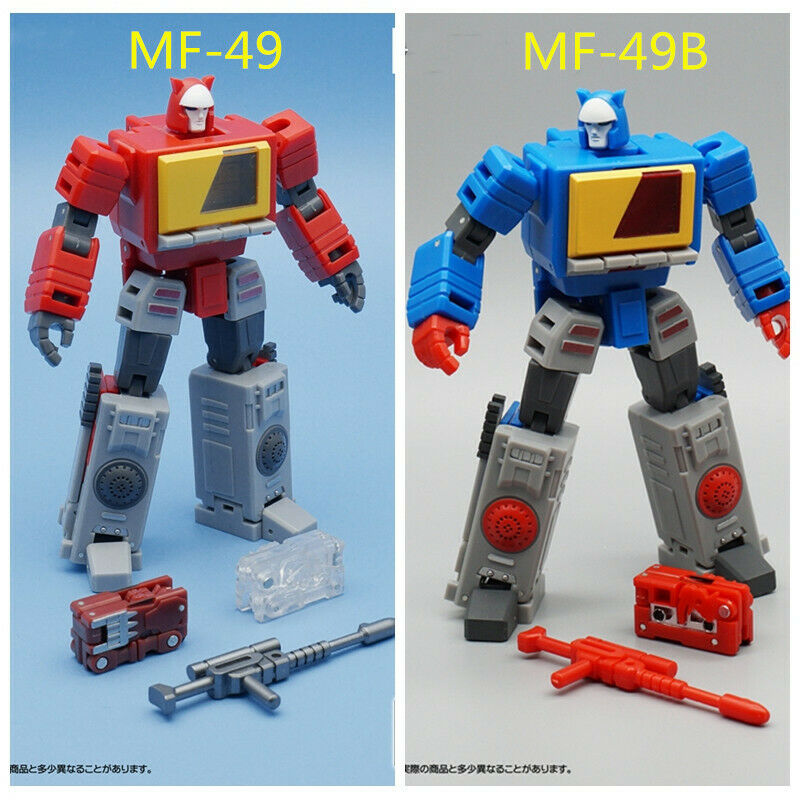 New MFT MF-49 MF49 G1 Blaster Emitter Transformers Mini Action Figure Boxed 