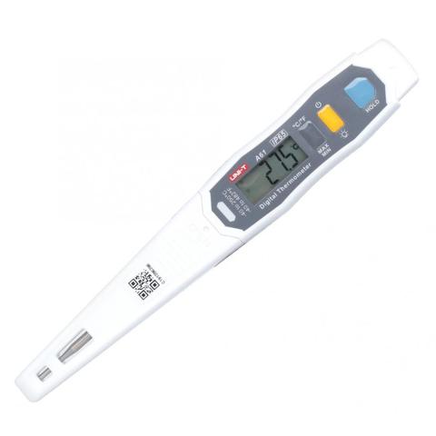 UNI-T A61 Probe Type Thermometer (IP65); Milk Temperature/Kitchen Food/Oil Temperature/Immersion/Penetration Temperature Meter. ► Photo 1/6