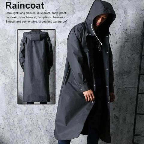Ultra-light Softshell Rain Jacket Men Slim-fit Enlarged Brim Raincoat Waterproof Hooded Coat Hiking Jackets Camping Windbreaker ► Photo 1/6