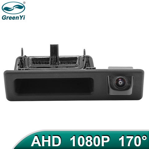 GreenYi 170 Degree 1920*1080P HD AHD Night Vision Vehicle Rear View Camera For BMW 5 series F10 F11 3 series F30 F31 F32 X3 F25 ► Photo 1/6