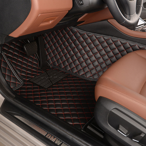 Car floor mats for skoda octavia a5 rs a7 tour fabia 2 octavia a5 rs kodiaq rapid spaceback superb 3 yeti car floor mats ► Photo 1/6