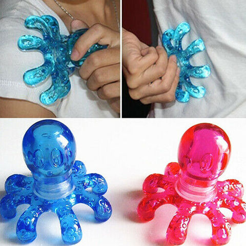 Mini Octopus Shape Personal Massage Muscle Relaxing Body Neck Massage Tool Crystal Claw Massage Handheld Massage ► Photo 1/5