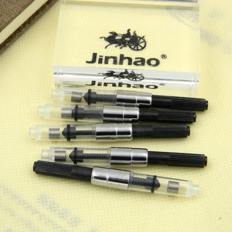 5pcs Black Fountain Pen Ink Converter Cartridges Hot Sale Pen Refill Stationery Office School Supplies ► Photo 1/6