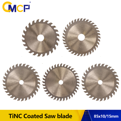 1pc 85x10/15mm Circular Saw Blade For Wood TiCN Coated TCT Saw Blade 24T/30T/36T Cutting Disc Woodworking Wheel Discs Saw Disc ► Photo 1/6