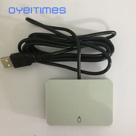 OYEITIMES MCR3512  2 in 1 Card Reader USB 2.0 ID-1/2FF 12 Mbps Support IC Smart Card Reader 2G/3G/4G SIM Card Reader Writer ► Photo 1/6