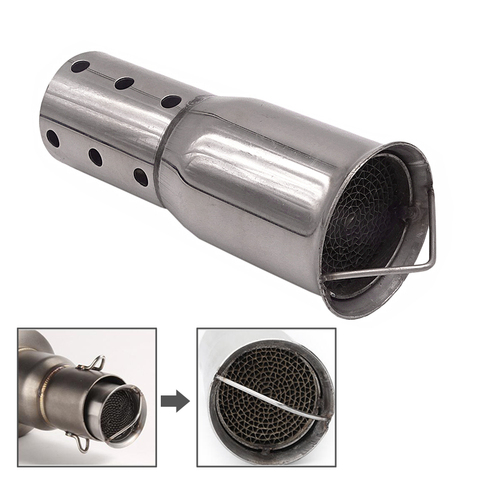 NEW Universal 51mm Catalyst DB Killer baffle for Motorcycle Exhaust Muffler Silencer Noise Sound Eliminator For Off Road Bike ► Photo 1/6