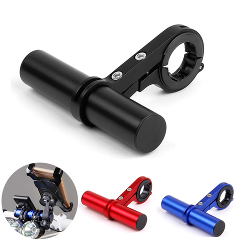 Bike Handlebar Extender Extension Carbon Fiber Bracket Aluminum Alloy Clamp For Bicycle Speedometer Headlight Light Lamp Holder ► Photo 1/6