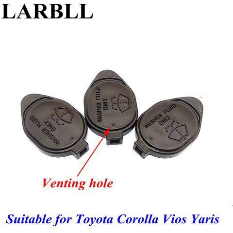 LARBLL Car Styling Windshield Washer Fluid Reservoir Tank Bottle Cap Cover For Toyota Corolla Vios Yaris 1Pcs ► Photo 1/4