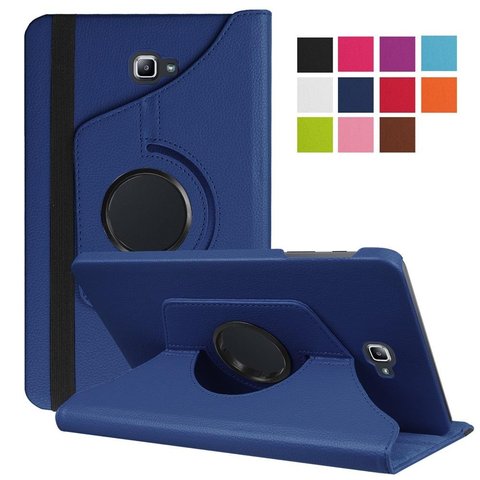 360 Rotating Case for Samsung Galaxy Tab A 10.1 2016 T580 T585 Stand Cover PU Leather Case for Samsung Tab A6 10.1 T580N T580N ► Photo 1/6