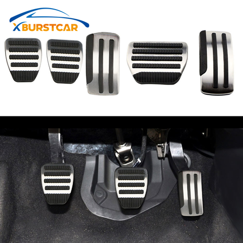 Xburstcar AT MT Car Pedals for Nissan X-trail T31 ROGUE Qashqai J10 Teana Altima Car Stainless Steel Pedal Cover Parts ► Photo 1/6