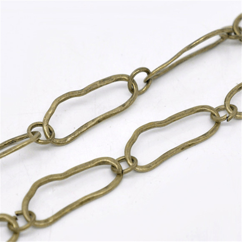 1 Meter Doreen Box Big Link Chain Findings Alloy Bronze Tone 25x9mm Chains For DIY Necklace Bracelet Jewelry Making Accessories ► Photo 1/3