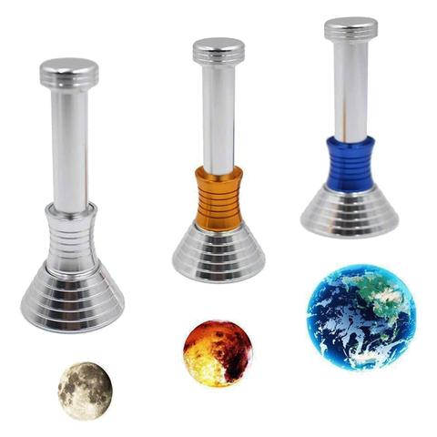 Gravity Gyro Moondrop Mars Earth Gravity Defying Class Desk Stress Reducing Decompression Ornament Toy Experience Instrument ► Photo 1/6