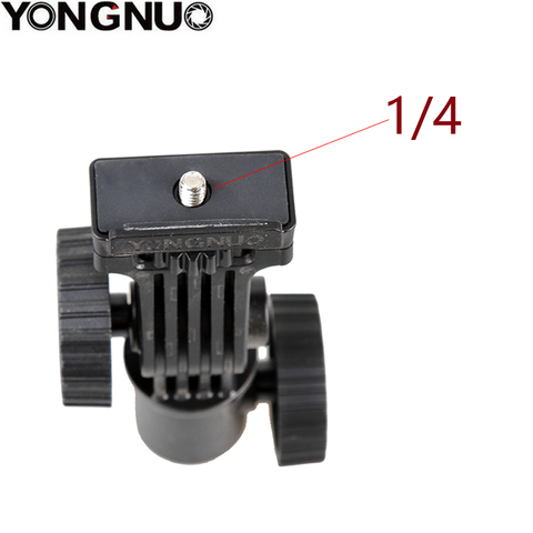 YONGNUO LED light mounting bracket Hot shoe Mount Light Stand Bracket Swivel For Monitor LED  YN300 III YN600L II  YN608 ► Photo 1/6