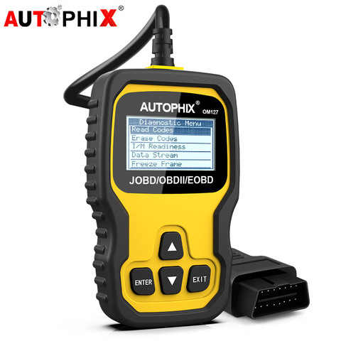 Autophix OM127 Obd2 Car Diagnostic OBDII EOBD JOBD Code Reader For Toyota Honda Nissan Obd 2 Automotive Scanner With Russian ► Photo 1/6