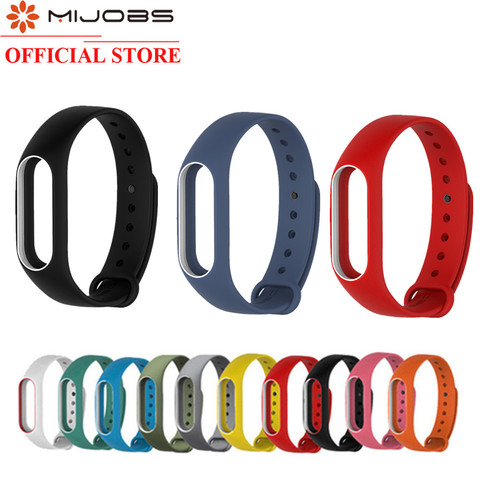 For Mi Band 2 Strap Silicone Strap Bracelet Wristband Smart Band Accessories wrist Strap xiomi for Xiaomi mi band2 Film black ► Photo 1/6