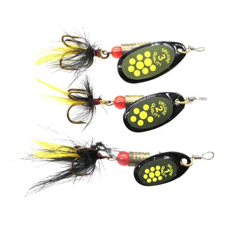 Sequin Spoon Wobble Hook Fishing Lures 3.9g 4.4g 7.4g Spinner Baits Fishing Baits Swimbait Fishing Tackle Accessories Pesca ► Photo 1/6