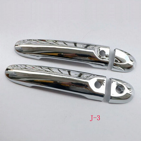 for Nissan Juke 2010 2011 2012 2013 2014 2015 2016 ABS Chrome Door Handle Cover Door Handle Car  Accessories 4 Pcs  ► Photo 1/6