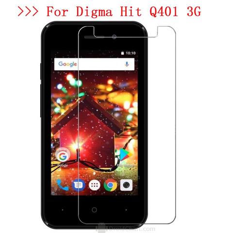 2.5D 9H Tempered Glass For Digma Hit Q401 3G Glass on Phone Film Protective Screen Protector For Digma Hit Q401 3G Glass ► Photo 1/6