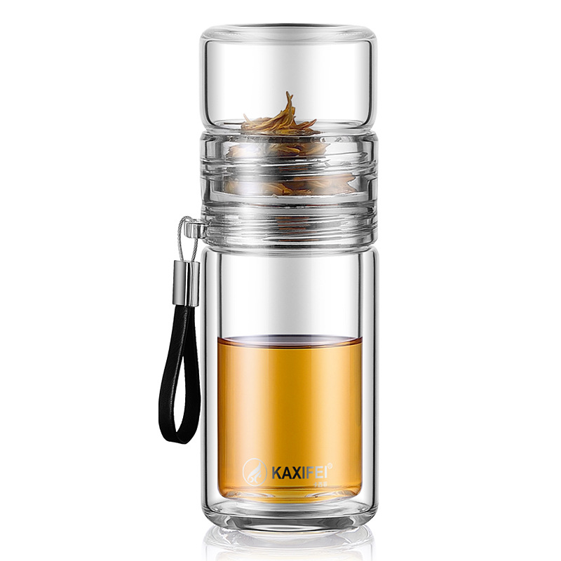 KAXIFEI Thermos Bottle Tea Filter With Tea Separation Strainer Infuser  Thermos Mug Vacuum Flask Bottle Business