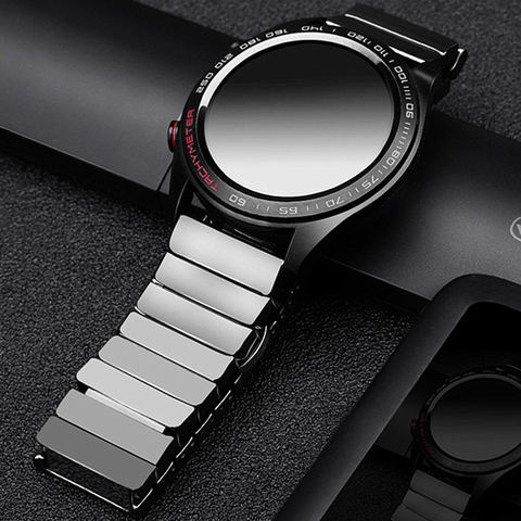 Ceramic Wrist Straps For Huawei Watch GT/GT2 2 Pro 46MM 2E Smart Watch Band 20MM 22MM Watch Band For Samsung Galaxy 42mm 46mm S3 ► Photo 1/6