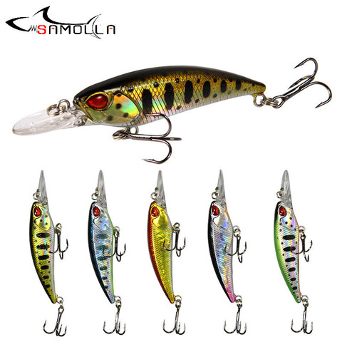 Minnow Fishing Lures 2022 Weights 5g Topwater Lure Bass Fishing Lure Isca Artificial Articulos De Pesca Fishing Bait ► Photo 1/6