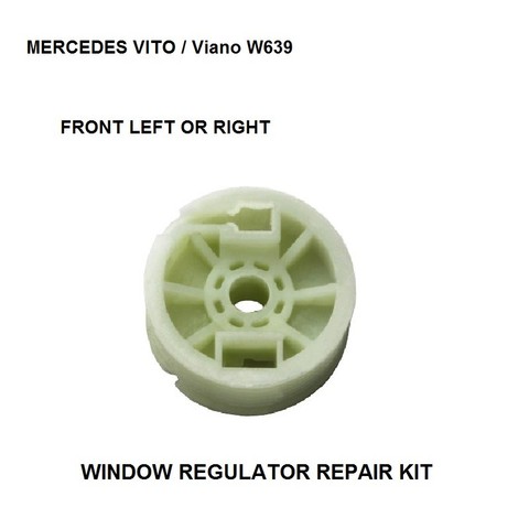 CAR WINDOW REGULATOR ROLLER KIT FOR MERCEDES VITO / Viano W639 WINDOW REGULATOR ROLLER FRONT LEFT-RIGHT PULLEY 2003-2016 ► Photo 1/1