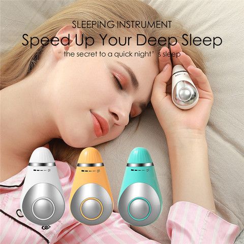 USB Charging Microcurrent Sleep Aid Device Hand Holding Pressure Relief Instrument Fast Sleep Hypnosis Instrument Relax Massager ► Photo 1/6