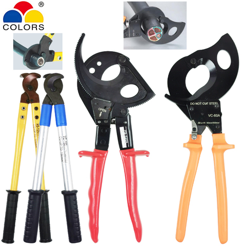 Large cable cutter pliers for 500mm2 copper aluminum cables wire manual and automatic cutting pliers electrician hand tools ► Photo 1/6