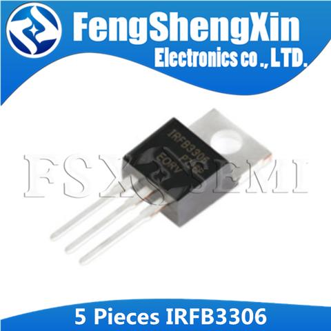 5pcs IRFB3306 TO-220 IRFB3306PBF TO220 IRF3306 60V 160A FB3306G Power MOSFET ► Photo 1/4