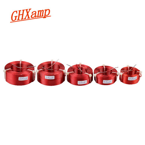GHXAMP 1PCS 1.2mm Speaker Crossover Inductor Coil Oxygen-Free Copper Frequency Divider Coil Inductance 0.21mH 0.5mH 1.0mH 1.5mH ► Photo 1/6