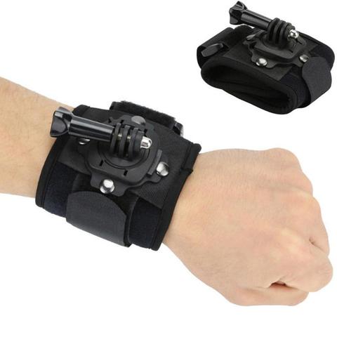 Arm Belt 360 Degree Rotation Hand Wrist Strap Brand for GoPro Hero 9/8/7/6/5/4/3+/2 Camera Fist Adapter Band ► Photo 1/6