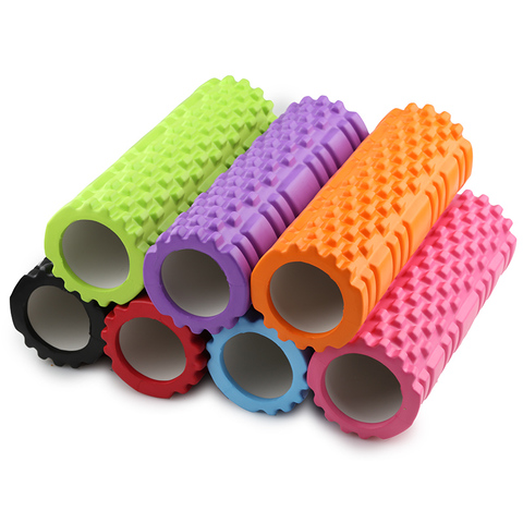 Yoga Column Fitness Foam Yoga Pilates Roller blocks Train Gym Massage Grid Trigger Point Therapy Physio Exercise ► Photo 1/6