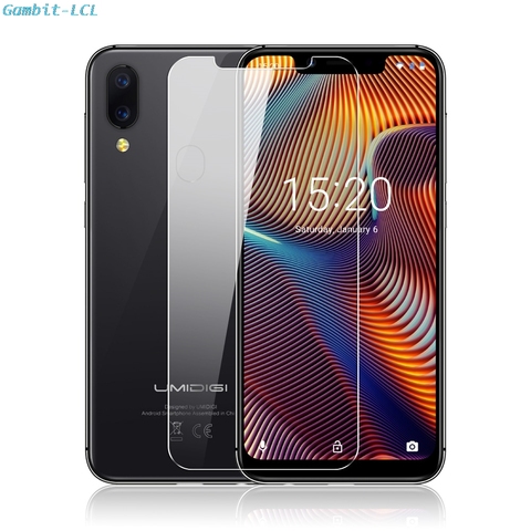 Tempered Glass for UMIDIGI A1 A3 A5 S3 Pro F2 F1 Play One Max Power 3 Screen Protector Phone Protective  Film Cover ► Photo 1/6