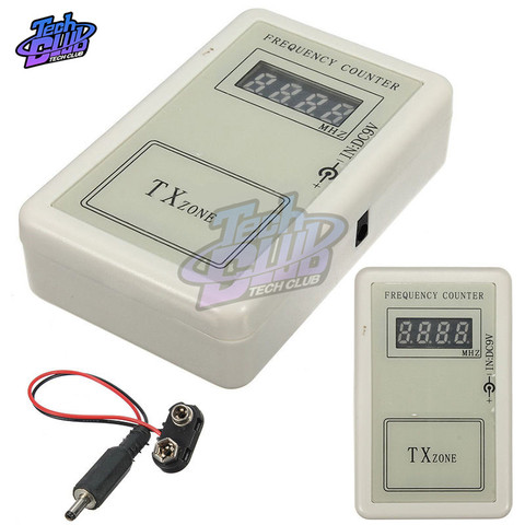 Remote Control Wireless Frequency Meter Counter 250-450MHZ for Car Auto Key Remote Control Detector Cymometer Power Supply ► Photo 1/6